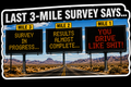 Last 3-Mile Survey vinyl sticker
