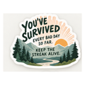 Keep the Streak Alive Vinyl Sticker — Humanity Under Review